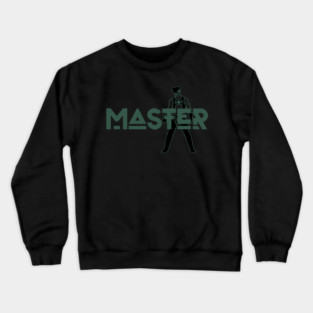Master - Green w/ Graphic Crewneck Sweatshirt