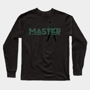 Master - Green w/ Graphic Long Sleeve T-Shirt