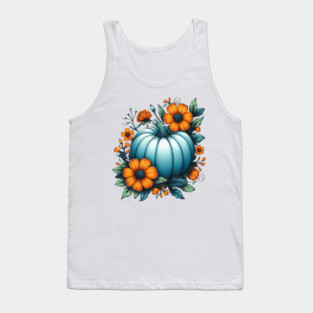 Fall Season Pumpkin Tank Top