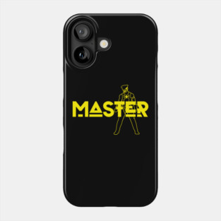 Master - Yellow w/ Graphic Phone Case
