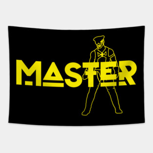 Master - Yellow w/ Graphic Tapestry