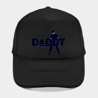 Daddy - Blue Outline w/ Graphic Hat