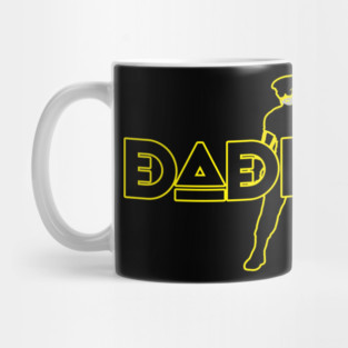 Daddy - Yellow Outline w/ Graphic Mug