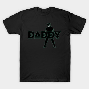Daddy - Green Outline w/ Graphic T-Shirt