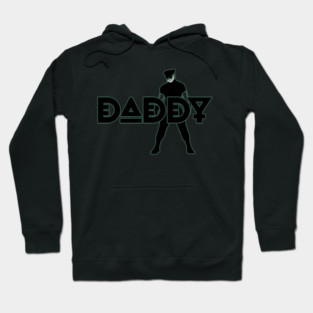 Daddy - Green Outline w/ Graphic Hoodie