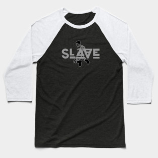 Slave - Grey w/ Graphic Baseball T-Shirt