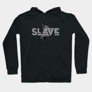 Slave - Grey w/ Graphic Hoodie