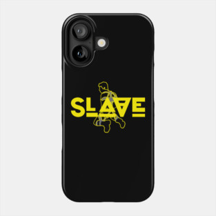 Slave - Yellow w/ Graphic Phone Case
