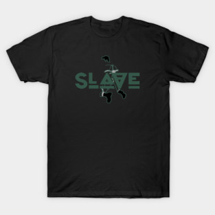 Slave - Green w/ Graphic T-Shirt