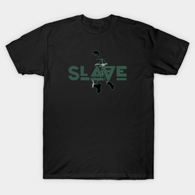 Slave - Green w/ Graphic T-Shirt by planetkink