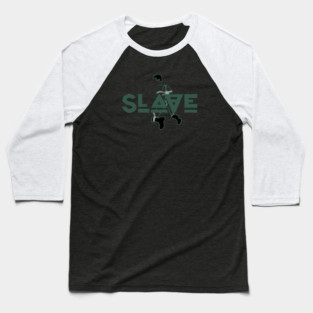Slave - Green w/ Graphic Baseball T-Shirt