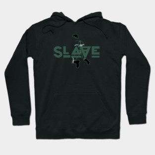 Slave - Green w/ Graphic Hoodie