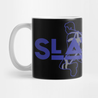 Slave - Blue w/ Graphic Mug