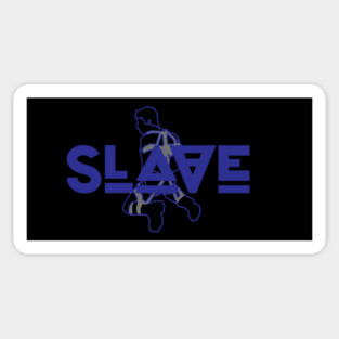 Slave - Blue w/ Graphic Sticker