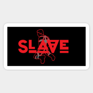 Slave - Red w/ Graphic Sticker