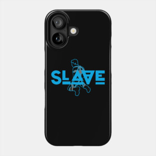 Slave - Turquoise w/ Graphic Phone Case