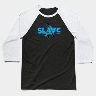 Slave - Turquoise w/ Graphic Baseball T-Shirt