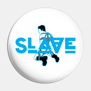 Slave - Turquoise w/ Graphic Pin