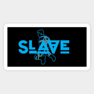 Slave - Turquoise w/ Graphic Sticker