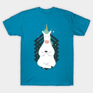 UNICORN YOGA POSE funny workout T-Shirt