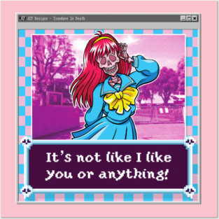 Tsundere in Death Posters and Art