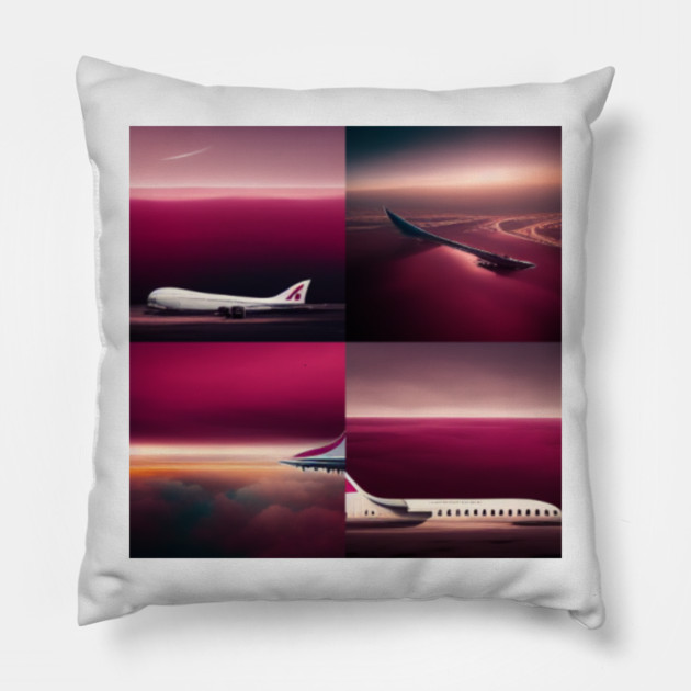 Qatar Airways Pillow by SR8891