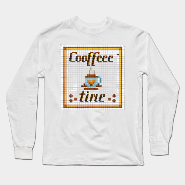 coffee lovers coffee is my style Long Sleeve T-Shirt by SR8891
