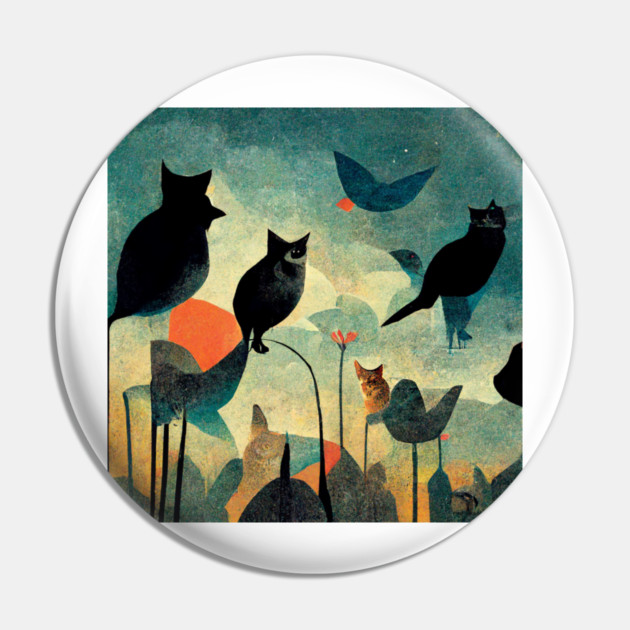 Cats and birds look at each other. Pin by SR8891