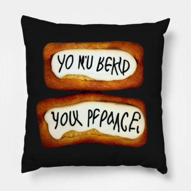 you bake the world a better point Pillow by SR8891