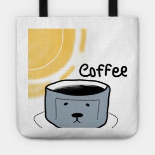 Dogs and coffee under the sun Tote
