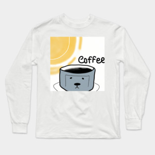 Dogs and coffee under the sun Long Sleeve T-Shirt