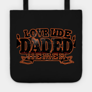 husband dad trucker legend Tote