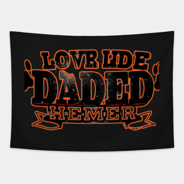 husband dad trucker legend Tapestry by SR8891
