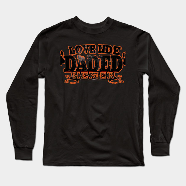 husband dad trucker legend Long Sleeve T-Shirt by SR8891
