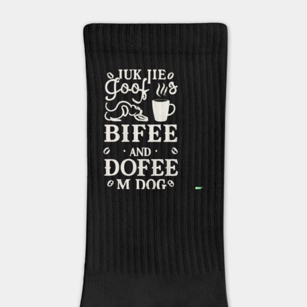 Dogs Books And Coffee Dog Reader Coffee Quote by SR8891