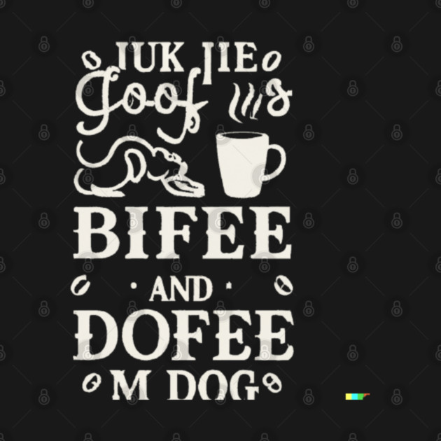 Dogs Books And Coffee Dog Reader Coffee Quote by SR8891