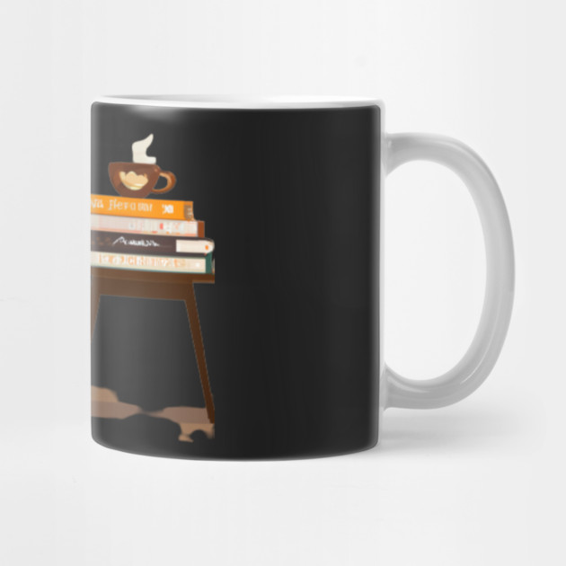 dogs books and coffee dog reader coffee quote by SR8891
