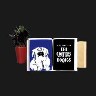 books and coffee and dogs and social justice T-Shirt