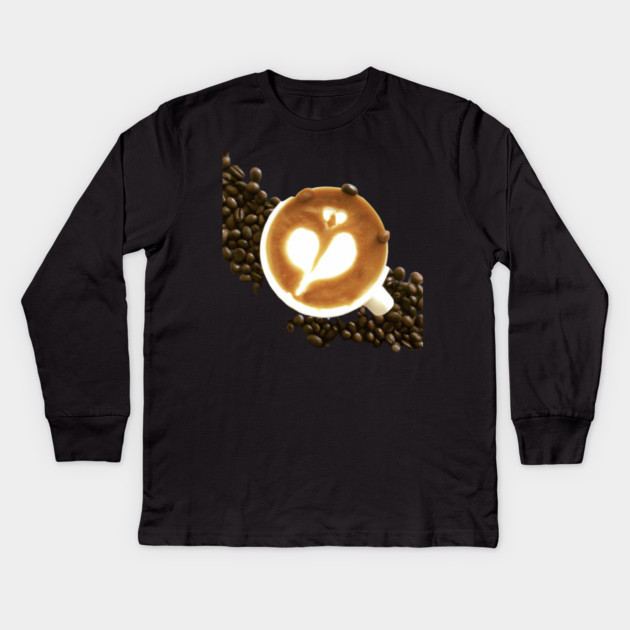 Coffee Lovers Coffee Is My Energy Kids Long Sleeve T-Shirt by SR8891