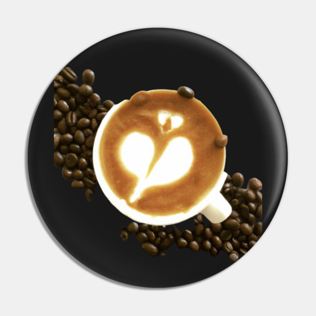 Coffee Lovers Coffee Is My Energy Pin by SR8891
