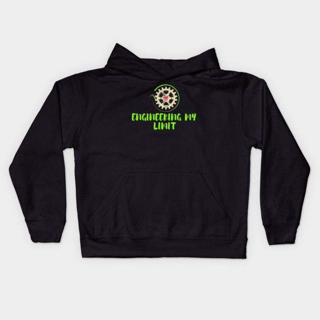 Engineering My Limit Kids Hoodie by SR8891