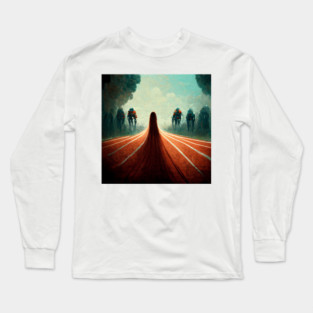 speed and a long distance  Long Sleeve T-Shirt