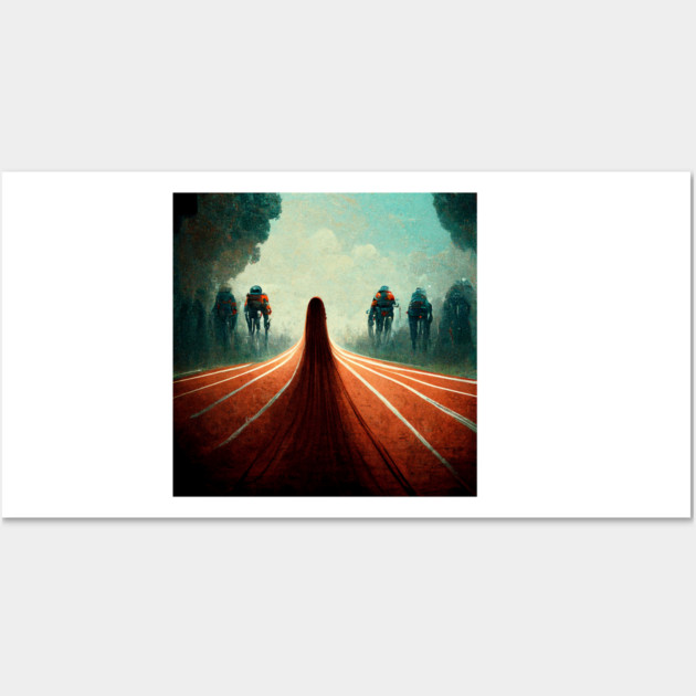 speed and a long distance  Wall Art by SR8891