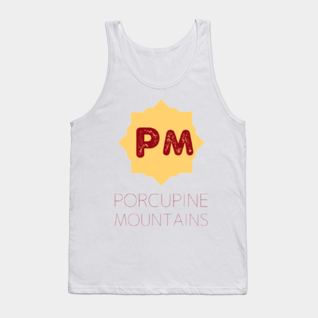 Exploring the Majesty of the Porcupine Mountains" Tank Top by SR8891