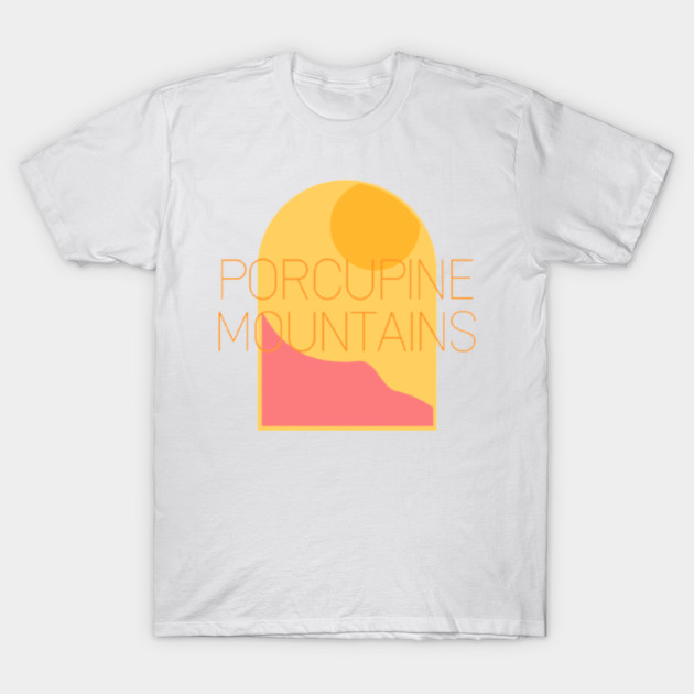 Discovering Nature's Majesty the Porcupine Mountain T-Shirt by SR8891
