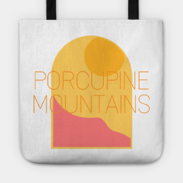 Discovering Nature's Majesty the Porcupine Mountain Tote by SR8891