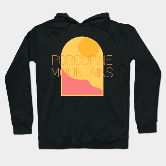 Discovering Nature's Majesty the Porcupine Mountain Hoodie by SR8891