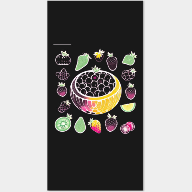 Frozen fruit Wall Art by SR8891