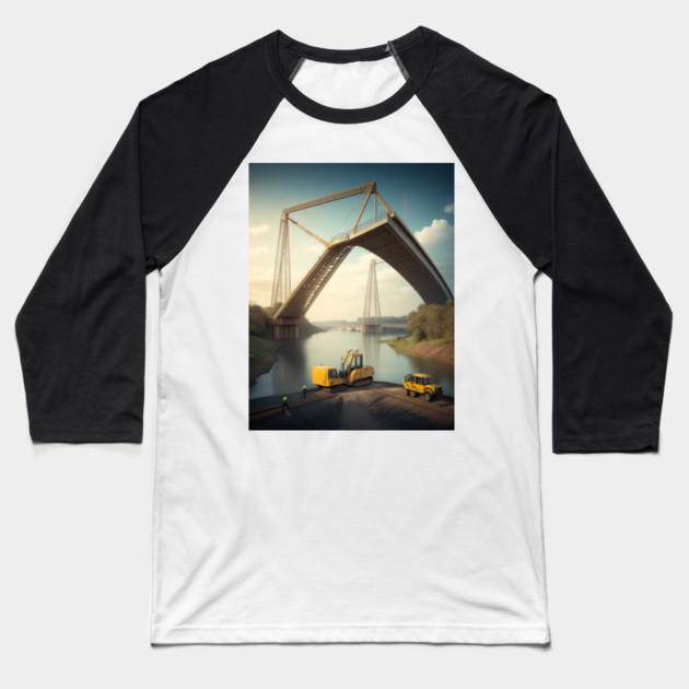 civil engineering Baseball T-Shirt by SR8891