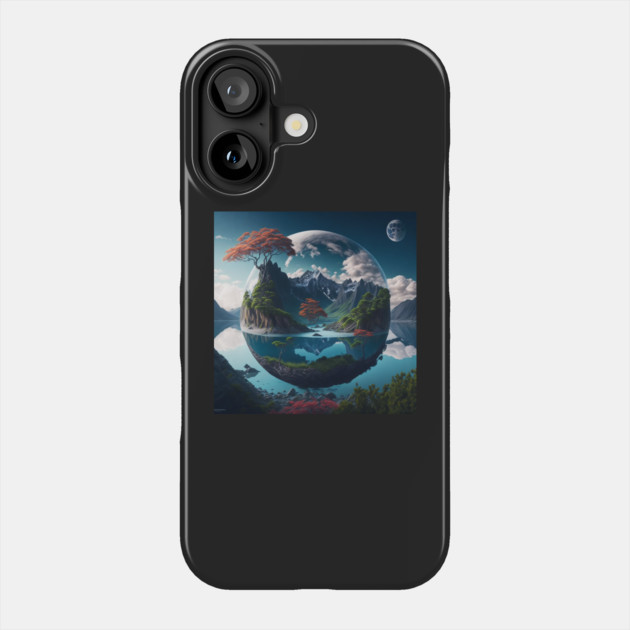 Exploring Our Beautiful World where are you Phone Case by SR8891
